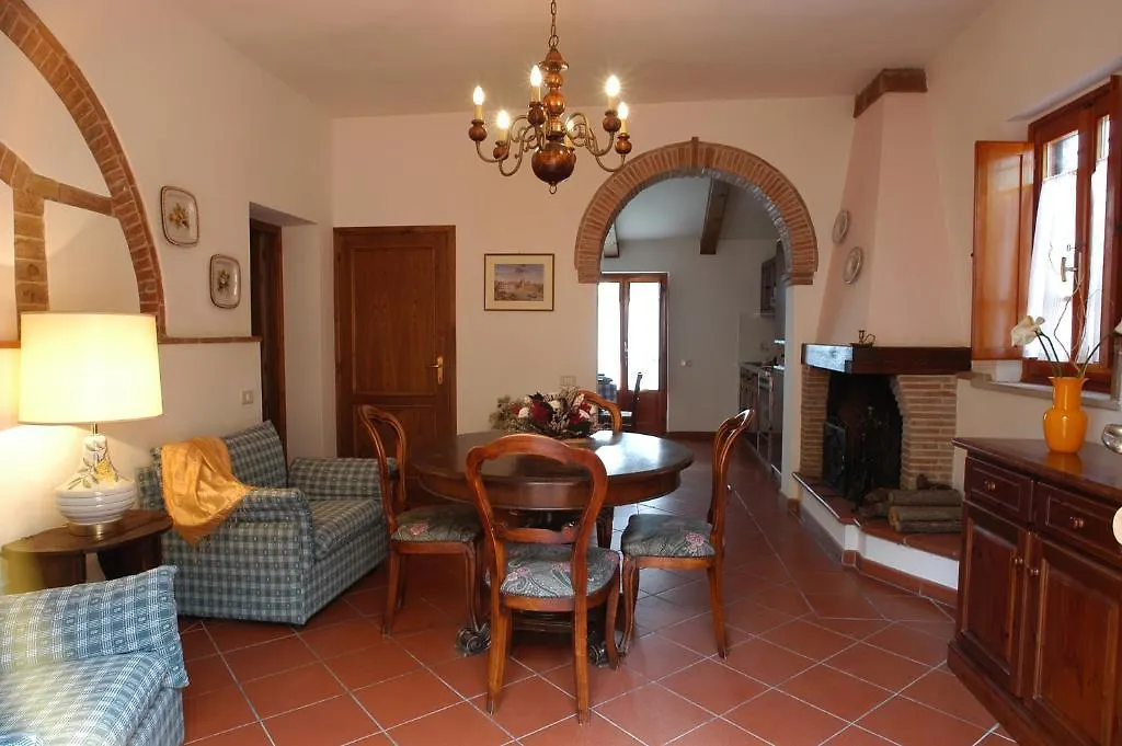 La Valle Appartamenti Per Vacanze Montaione Séjour à la ferme